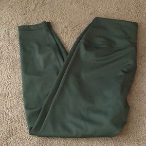 Green Yoga Pants